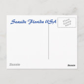 Carte Postale Le château de Sandcastle balnéaire (Dos)