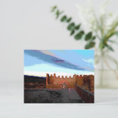 Carte Postale Le château de Tabernas (Debout devant)