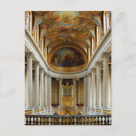 Carte Postale Le château de Versailles (Devant)