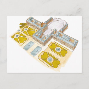 Carte Postale Le château de Versailles. France