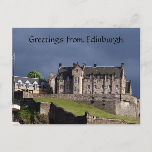 Carte Postale le château d'edinburgh (Devant)