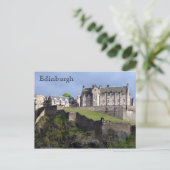 Carte Postale le château d'edinburgh scots (Debout devant)