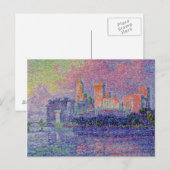 Carte Postale Le Château des Papes de Signac (Devant / Derrière)