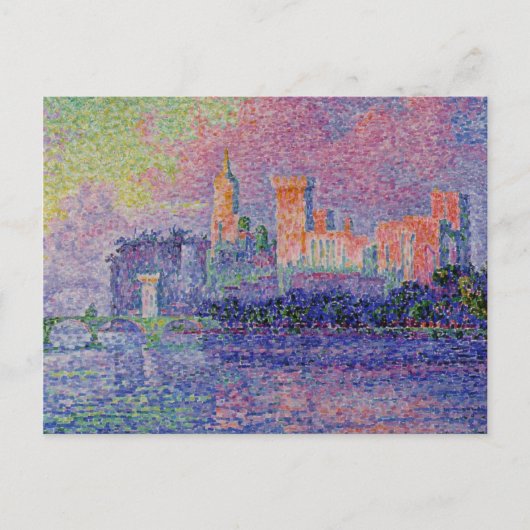 Carte Postale Le Château des Papes de Signac (Devant)