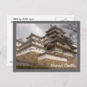 Carte Postale Le château d'Himeji (Devant / Derrière)