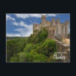 Carte Postale Le Château d'Obidos-Le Véritable Portugal<br><div class="desc">Le Château Majestueux d'Obidos dans le centre du Portugal-Le Real Portugal</div>