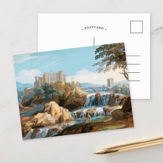 Carte Postale Le château d'Orsini | Giovanni Battista Busiri