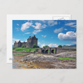 Carte Postale Le château Eilean Donan (Devant / Derrière)