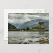 Carte Postale Le château Eilean Donan (Devant / Derrière)