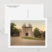 Carte Postale Le château Gateway Lancaster (Devant / Derrière)