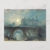 Carte Postale Le château William Turner Alnwick (Devant)
