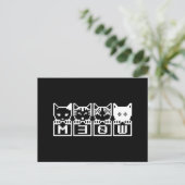 CARTE POSTALE LE CHATS M30W 8 BITS (Debout devant)