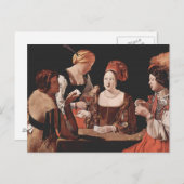 Carte Postale Le Cheat (avec l'As des Diamants) - 1635 (Devant / Derrière)