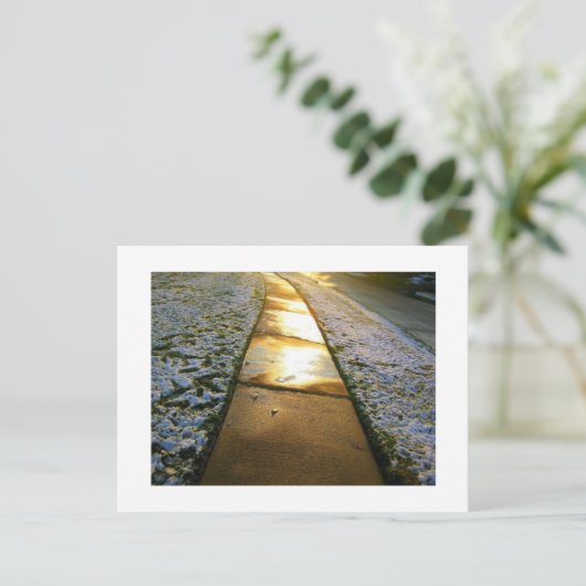 Carte Postale Le chemin (Debout devant)