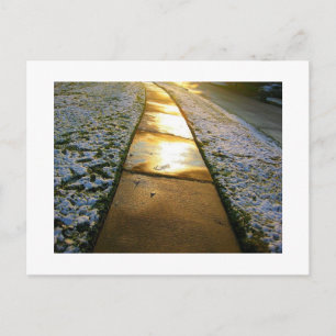 Carte Postale Le chemin