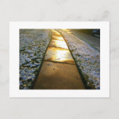 Carte Postale Le chemin (Devant)