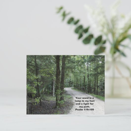 Carte Postale Le chemin (Debout devant)