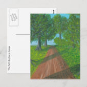 Carte Postale Le chemin (Devant / Derrière)