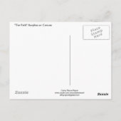 Carte Postale Le chemin (Dos)