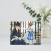 Carte Postale  Le Chemin de Fer Edouard Manet  (Debout devant)