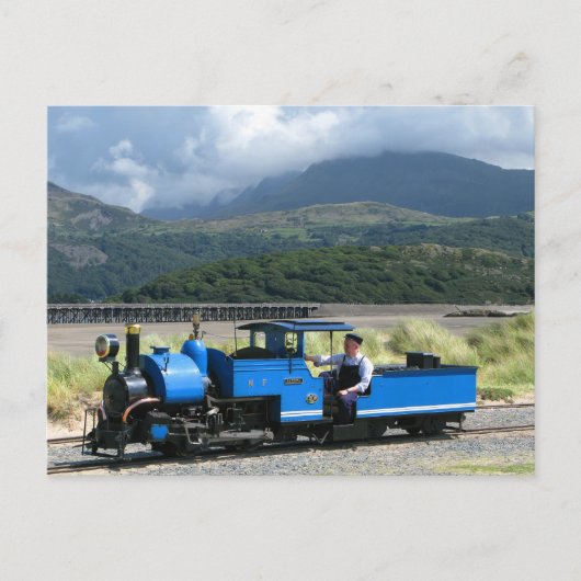 Carte Postale Le chemin de fer Fairbourne (Devant)