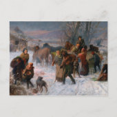 Carte Postale Le chemin de fer souterrain par Charles T. Webber (Devant)