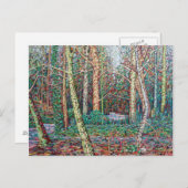 Carte Postale Le chemin de janvier (Devant / Derrière)