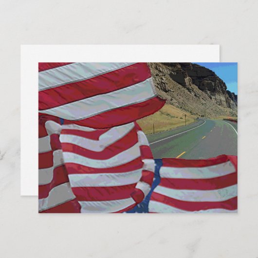 Carte Postale le chemin de la liberté (Devant / Derrière)