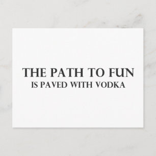 Carte Postale Le chemin du divertissement 2