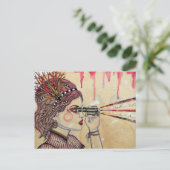 Carte Postale Le chercheur (Debout devant)