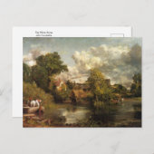 Carte postale Le Cheval blanc de John Constable (Devant / Derrière)