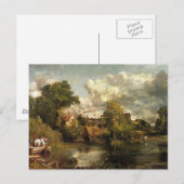 Carte Postale Le Cheval Blanc par John Constable, (Devant / Derrière)