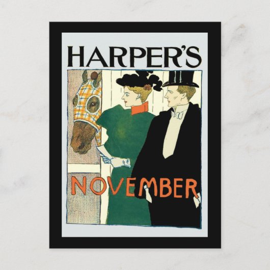 Carte Postale Le cheval de juin Harper à vendre (Devant)