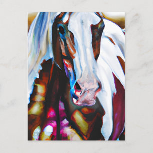 Carte Postale Le Cheval de Peinture