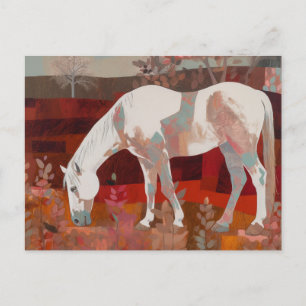 Carte Postale Le Cheval du Grazing