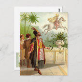 Carte Postale Le Cheval enchanté Le Conte de Scheherazade (Devant / Derrière)