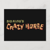 Carte Postale le cheval fou de sid king (Devant)