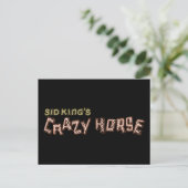 Carte Postale le cheval fou de sid king (Debout devant)