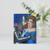 Carte Postale Le Chevalier et Drag Queen (Debout devant)