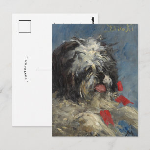 Carte Postale Le Chien ‘Donki’ Édouard Manet