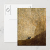 Carte Postale Le chien (Peintures noires) par Francisco Goya 182 (Devant / Derrière)