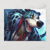 Carte Postale Le Chien Tigre (Devant)