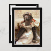 Carte Postale Le Chimp de Bouguereau (Devant / Derrière)