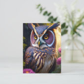 Carte Postale le chouette fantastique (Debout devant)