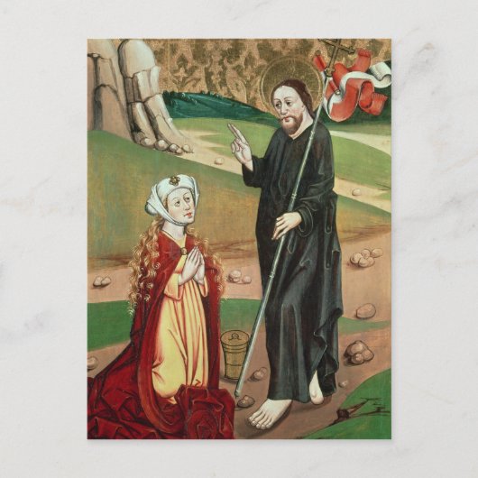 Carte Postale Le Christ apparaît à Marie Madeleine (Devant)