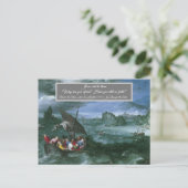 Carte Postale Le Christ dans la tempête (Debout devant)