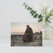 Carte Postale Le Christ dans le désert (par Ivan Kramskoi) (Debout devant)