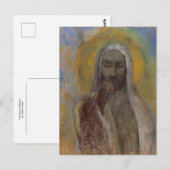 Carte Postale Le Christ du Silence par Odilon Redon (Devant / Derrière)