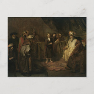 Carte Postale Le Christ Enfant dans le Temple