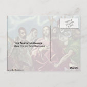 Carte Postale Le Christ Est Débarrassé De Ses Vêtements Par El G (Dos)